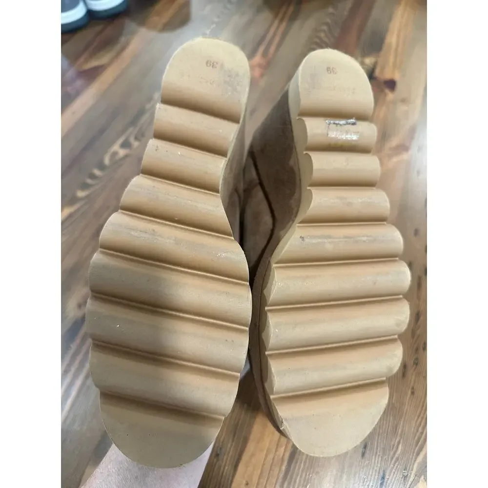 See by Chloe Ethel Wedge Booties Size EU 39 US 9